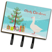 "Caroline's Treasures Roman Goose Christmas Wall Hook, Triple, Multicolor"