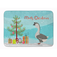 "Caroline's Treasures African Goose Christmas Floor Mat, 19"" x 27"", Multicolor"