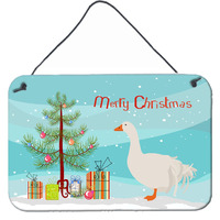 "Caroline's Treasures Sebastopol Goose Christmas Metal Print, 8"" x 12"""
