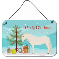 "Caroline's Treasures Paso Fino Horse Christmas Metal Print, 8"" x 12"""