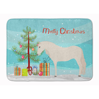 "Caroline's Treasures Paso Fino Horse Christmas Floor Mat, 19"" x 27"", Multicolor"