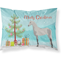 "Caroline's Treasures Orlov Trotter Horse Christmas Pillowcase, Standard, Multicolor"