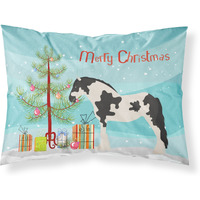 "Caroline's Treasures ""Cyldesdale Horse Christmas"" Pillowcase, Standard, Multicolor"