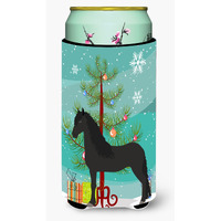 "Caroline's Treasures Friesian Horse Christmas Decorative Can Hugger, Tall, Multicolor"
