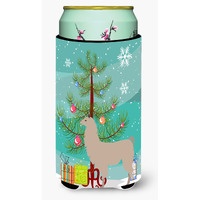 "Caroline's Treasures Llama Christmas Decorative Can Hugger, Tall, Multicolor"