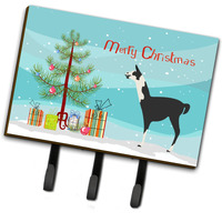 "Caroline's Treasures Llama Q' Ara Christmas Wall Hook, Triple, Multicolor"