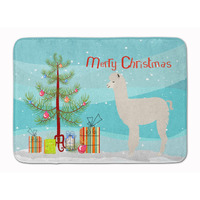 "Caroline's Treasures Alpaca Christmas Floor Mat, 19"" x 27"", Multicolor"