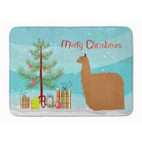 "Caroline's Treasures Alpaca Suri Christmas Floor Mat, 19"" x 27"", Multicolor"
