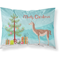 "Caroline's Treasures Guanaco Christmas Pillowcase, Standard, Multicolor"