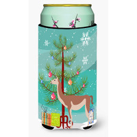 "Caroline's Treasures Guanaco Christmas Decorative Can Hugger, Tall, Multicolor"