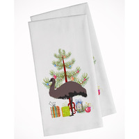 Emu Christmas White Kitchen Towel Set of 2