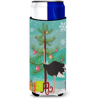 "Caroline's Treasures Common Ostrich Christmas Decorative Can Hugger, Slim, Multicolor"