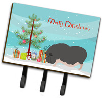 "Caroline's Treasures Vietnamese Pot-Bellied Pig Christmas Wall Hook, Triple"