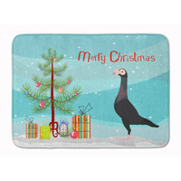 "Caroline's Treasures English Carrier Pigeon Christmas Floor Mat, 19"" x 27"", Multicolor"