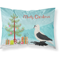 "Caroline's Treasures Saxon Fairy Swallow Pigeon Christmas Pillowcase, Standard, Multicolor"