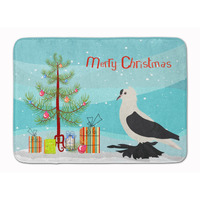 "Caroline's Treasures Saxon Fairy Swallow Pigeon Christmas Floor Mat, 19"" x 27"", Multicolor"