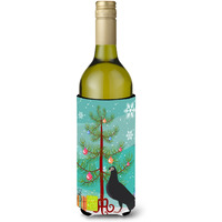 "Caroline's Treasures Budapest Highflyer Pigeon Christmas Decorative Bottle Hugger, 750ml, Multicolor"
