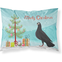 "Caroline's Treasures Budapest Highflyer Pigeon Christmas Pillowcase, Standard, Multicolor"