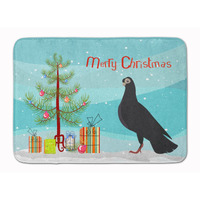 "Caroline's Treasures Budapest Highflyer Pigeon Christmas Floor Mat, 19"" x 27"", Multicolor"