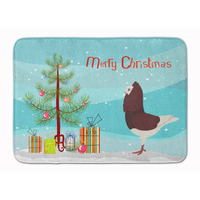 "Caroline's Treasures Capuchin Red Pigeon Christmas Floor Mat, 19"" x 27"", Multicolor"
