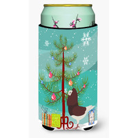 "Caroline's Treasures Capuchin Red Pigeon Christmas Decorative Can Hugger, Tall, Multicolor"