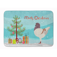 "Caroline's Treasures German Modena Pigeon Christmas Floor Mat, 19"" x 27"", Multicolor"