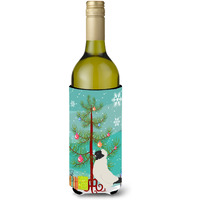 "Caroline's Treasures Nun Pigeon Christmas Decorative Bottle Hugger, 750ml, Multicolor"