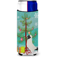 "Caroline's Treasures Nun Pigeon Christmas Decorative Can Hugger, Slim, Multicolor"
