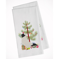 Nun Pigeon Christmas White Kitchen Towel Set of 2