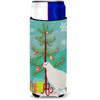 "Caroline's Treasures Texas Quail Christmas Decorative Can Hugger, Slim, Multicolor"