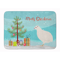 "Caroline's Treasures Texas Quail Christmas Floor Mat, 19"" x 27"", Multicolor"