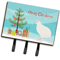 "Caroline's Treasures Texas Quail Christmas Wall Hook, Triple, Multicolor"