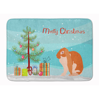 "Caroline's Treasures English Lop Rabbit Christmas Floor Mat, 19"" x 27"", Multicolor"