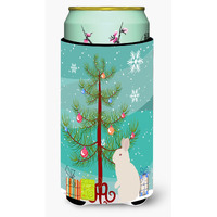 "Caroline's Treasures New Zealand White Rabbit Christmas Decorative Can Hugger, Tall, Multicolor"