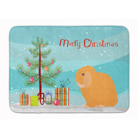 "Caroline's Treasures Holland Lop Rabbit Christmas Floor Mat, 19"" x 27"", Multicolor"