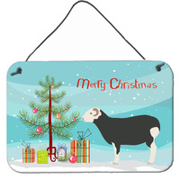 "Caroline's Treasures Herwick Sheep Christmas Metal Print, 8"" x 12"""