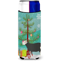 "Caroline's Treasures Herwick Sheep Christmas Decorative Can Hugger, Slim, Multicolor"