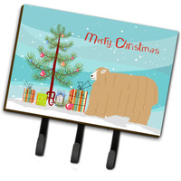 "Caroline's Treasures Lincoln Longwool Sheep Christmas Wall Hook, Triple, Multicolor"