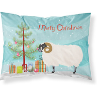 "Caroline's Treasures Scottish Blackface Sheep Christmas Pillowcase, Standard, Multicolor"