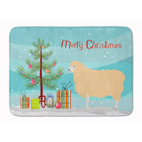 "Caroline's Treasures English Leicester Longwool Sheep Christmas Floor Mat, 19"" x 27"", Multicolor"