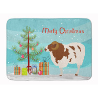 "Caroline's Treasures Jacob Sheep Christmas Floor Mat, 19"" x 27"", Multicolor"