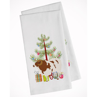 Jacob Sheep Christmas White Kitchen Towel Set of 2
