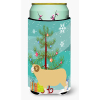 "Caroline's Treasures Horned Dorset Sheep Christmas Decorative Can Hugger, Tall, Multicolor"
