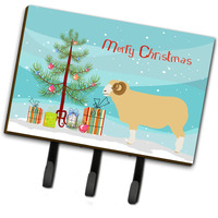 "Caroline's Treasures Horned Dorset Sheep Christmas Wall Hook, Triple, Multicolor"