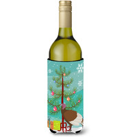 "Caroline's Treasures Bourbon Red Turkey Hen Christmas Decorative Bottle Hugger, 750ml, Multicolor"
