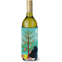"Caroline's Treasures Norfolk Black Turkey Christmas Decorative Bottle Hugger, 750ml, Multicolor"
