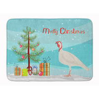 "Caroline's Treasures Beltsville Small White Turkey Hen Christmas Floor Mat, 19"" x 27"", Multicolor"