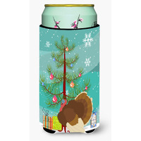 "Caroline's Treasures French Turkey Dindon Christmas Decorative Can Hugger, Tall, Multicolor"