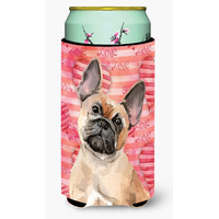 "Caroline's Treasures Fawn French Bulldog Love Decorative Can Hugger, Tall, Multicolor"
