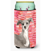 "Caroline's Treasures Italian Greyhound Love Decorative Can Hugger, Tall, Multicolor"